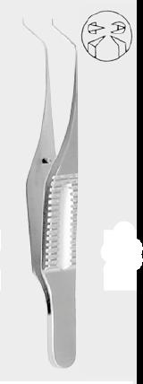 Пінцет ТРАУТМЕН (TROUTMAN) для райдужної оболонки, 0,12 мм (mm)